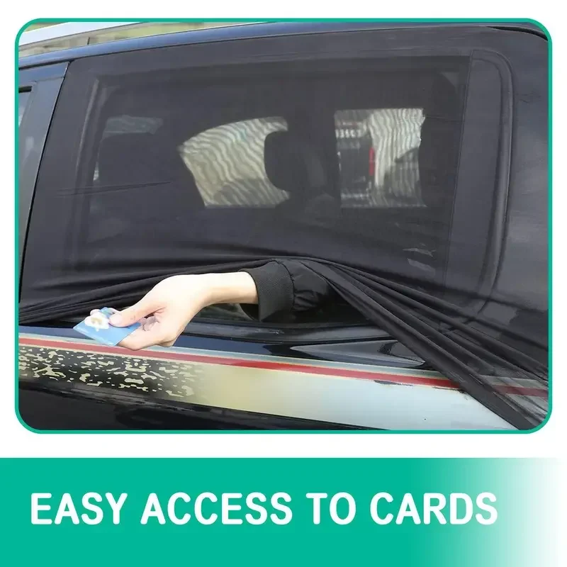 2PCS Car Window Screen Door Co - مراجعة Outdoor Camping Mosquito Net وسعره