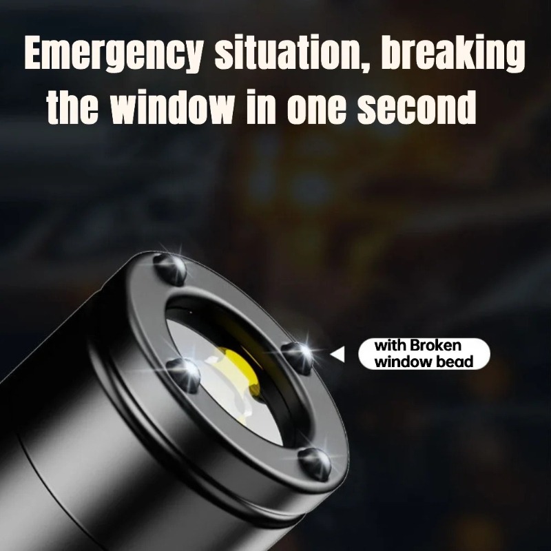 LED Flashlight Mini Portable E - مراجعة Outdoor Camping Lampe وسعره