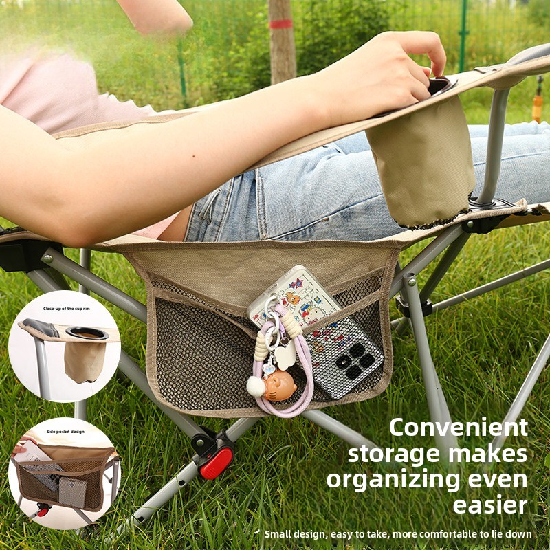 Portable Adjustable Folding Re - مراجعة Outdoor Camping Recliner وسعره