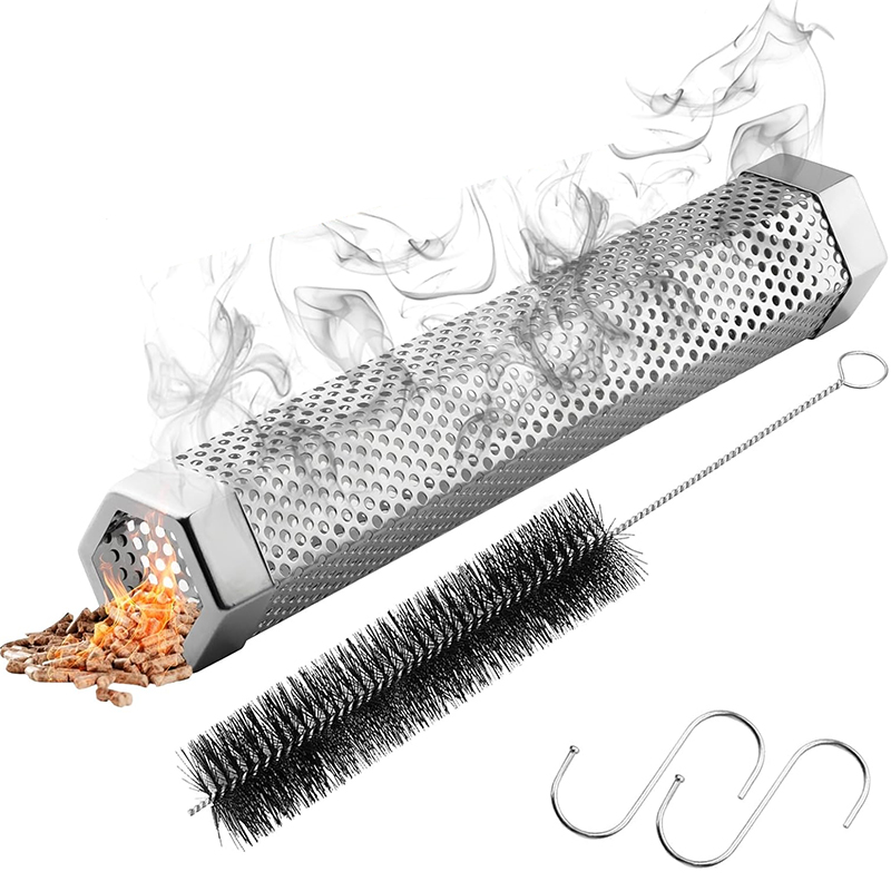 LMETJMA Camping Pellet Smoker  - مراجعة Outdoor Camping Wood Stove وسعره