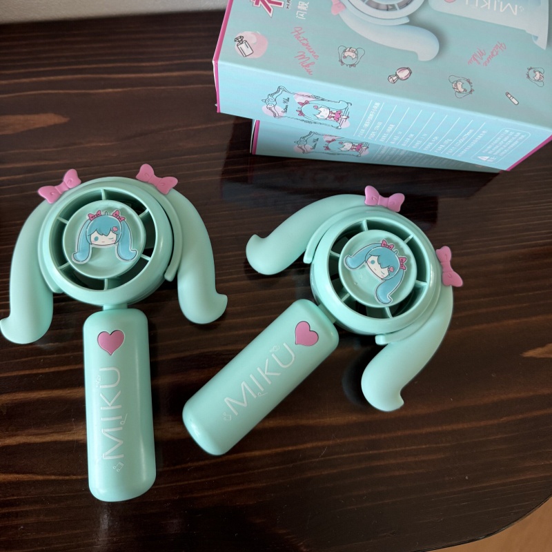 Hatsune Miku Mini Handheld Fan - مراجعة Outdoor Camping Tv وسعره