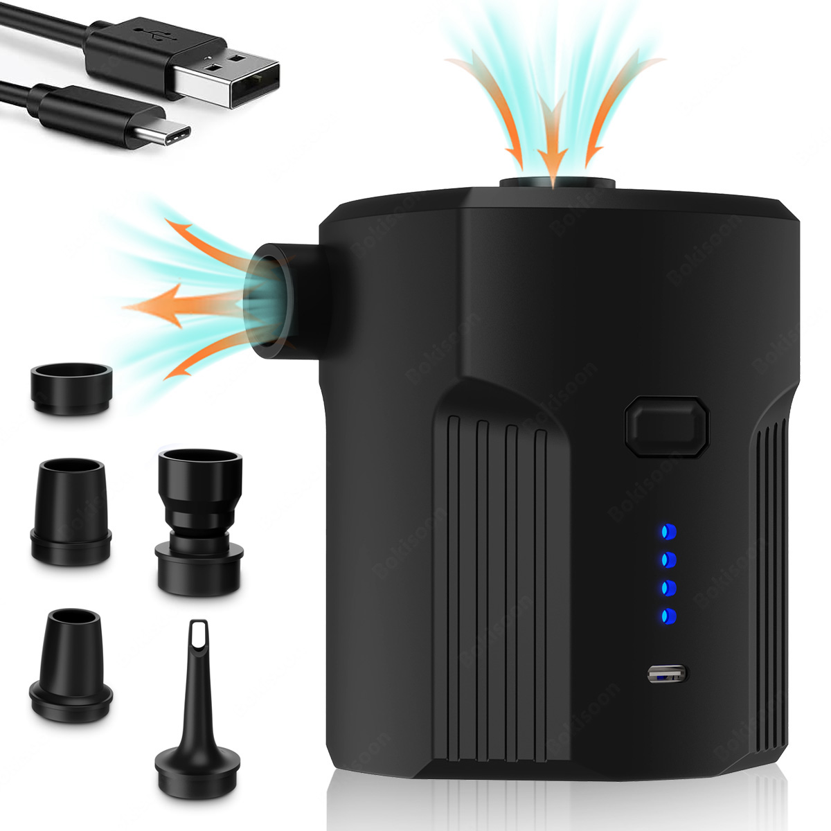 Portable Electric Air Pump for - مراجعة Outdoor Camping Mattress وسعره