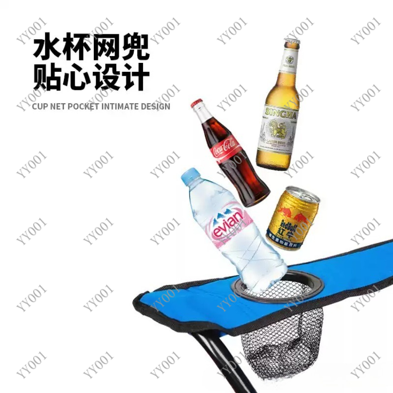 Portable Double Folding Campin - مراجعة Outdoor Camping Folding Chair وسعره