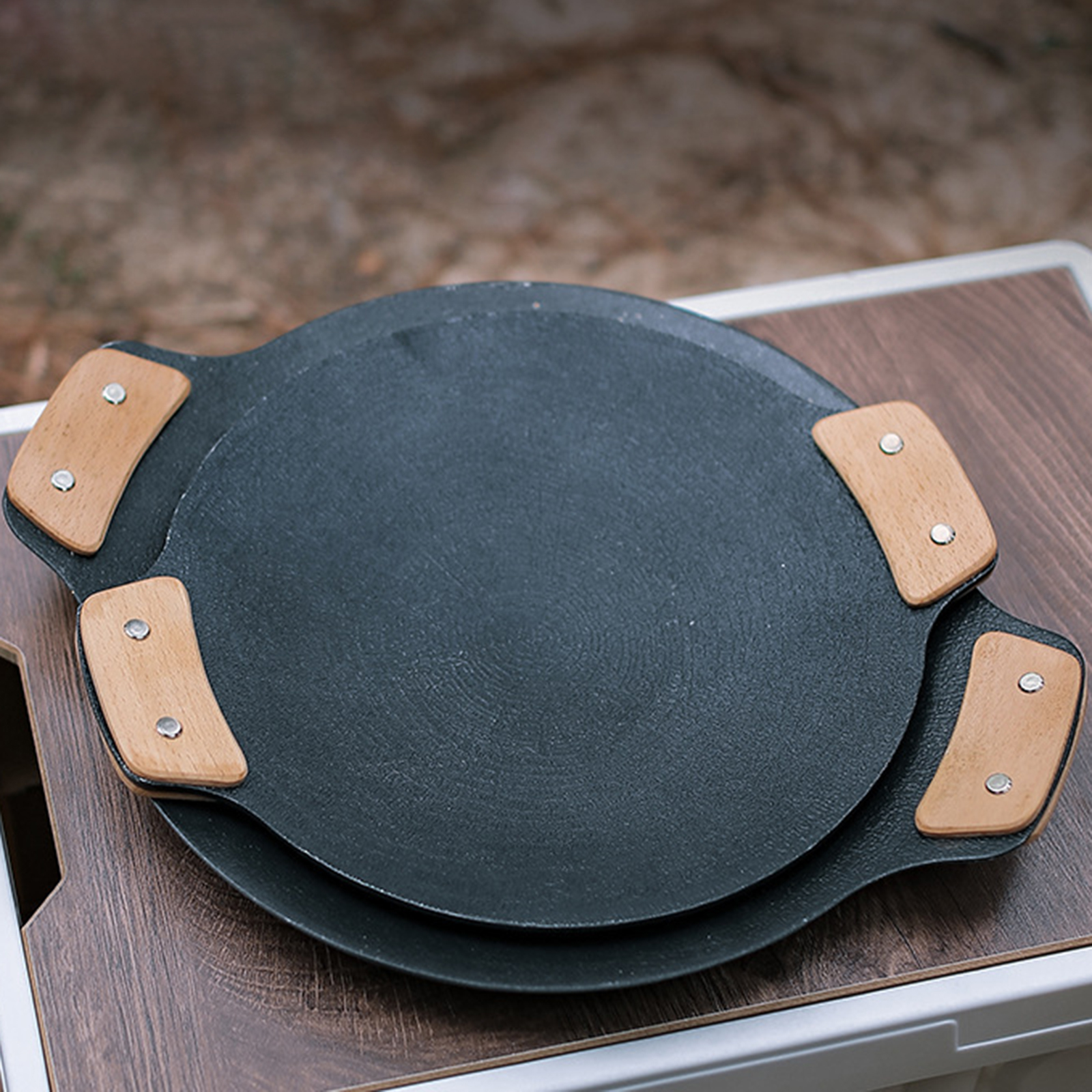 Solid Wood Barbecue Pan Heat R - مراجعة Outdoor Camping Wood Stove وسعره