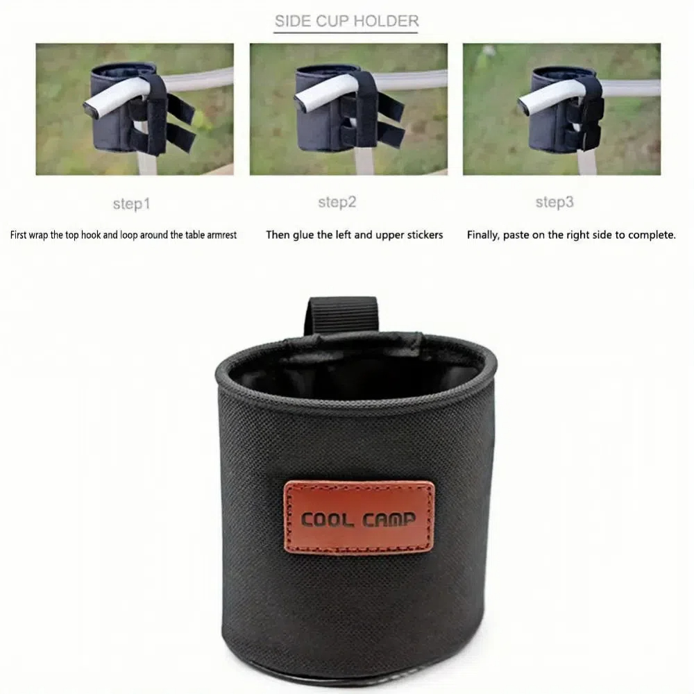 New 1PC Camping Chair Cup Hold - مراجعة Outdoor Camping Folding Chair وسعره