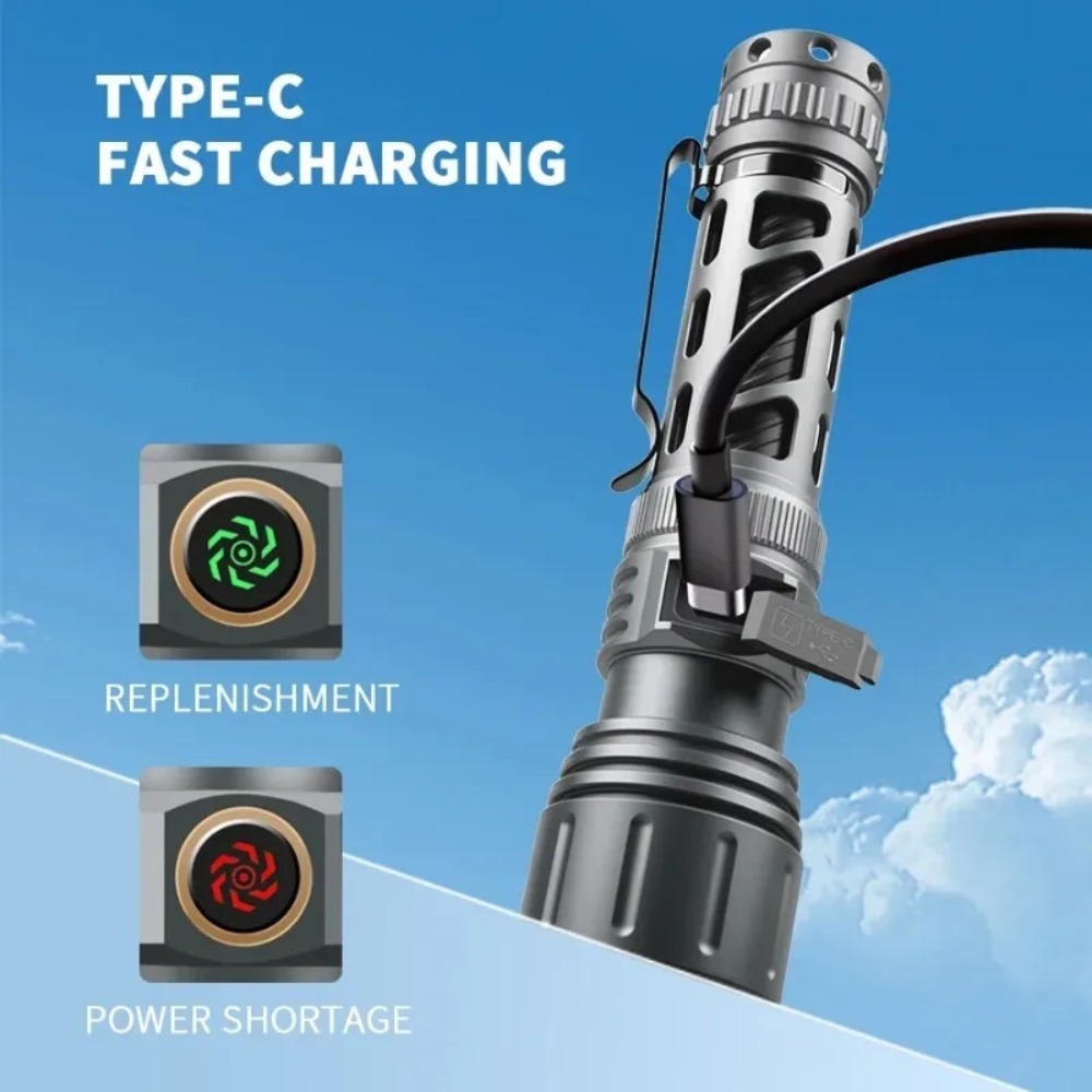 Super Bright Flashlight Portab - مراجعة Outdoor Camping Lampe وسعره