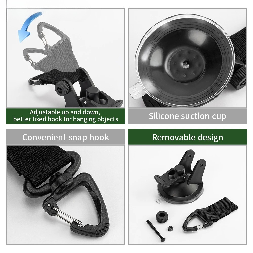 2/4pcs Car Tent Suction Cup Bu - مراجعة Outdoor Camping Van Tent وسعره