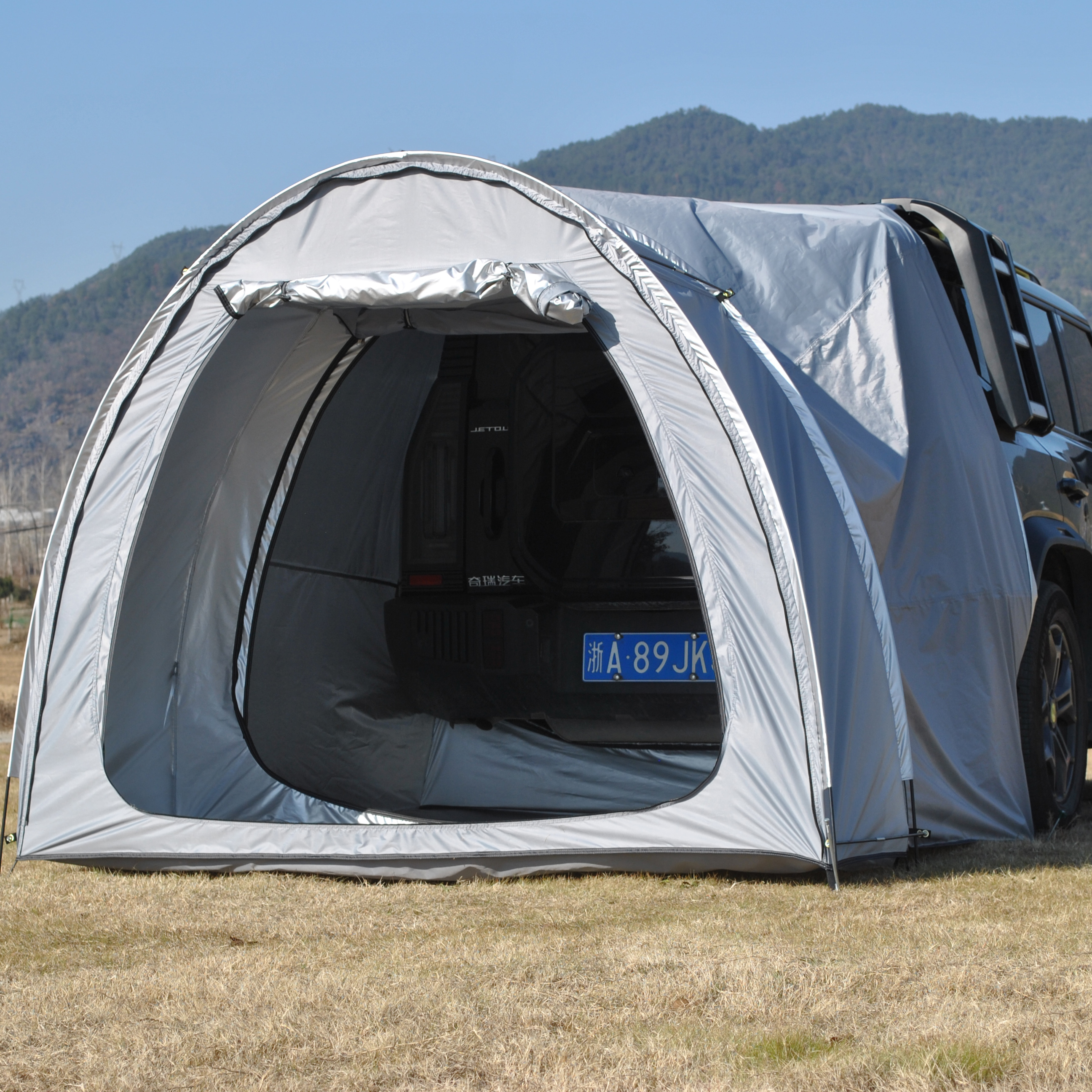 1-2 Person SUV Tent Weather Re - مراجعة Outdoor Camping Van Tent وسعره