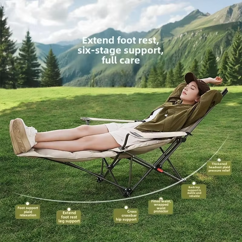 Folding Recliner Portable Camp - مراجعة Outdoor Camping Recliner وسعره