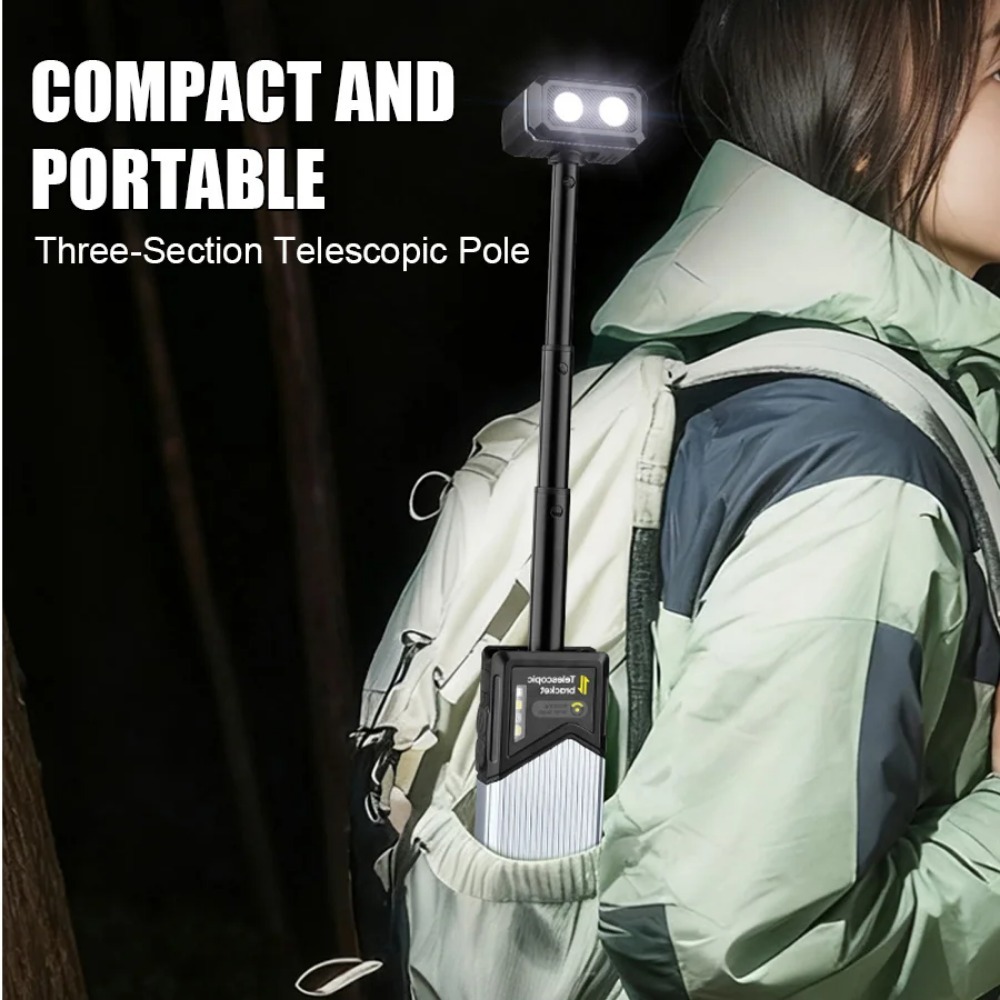 Portable 180° Rotatable Extend - مراجعة Camping Lantern وسعره