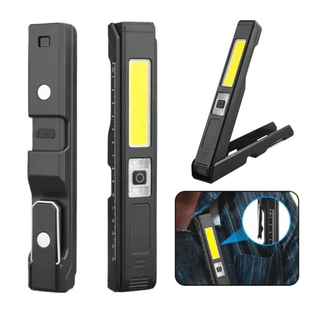 Folding COB Inspection Torch O - مراجعة Outdoor Camping Lampe وسعره