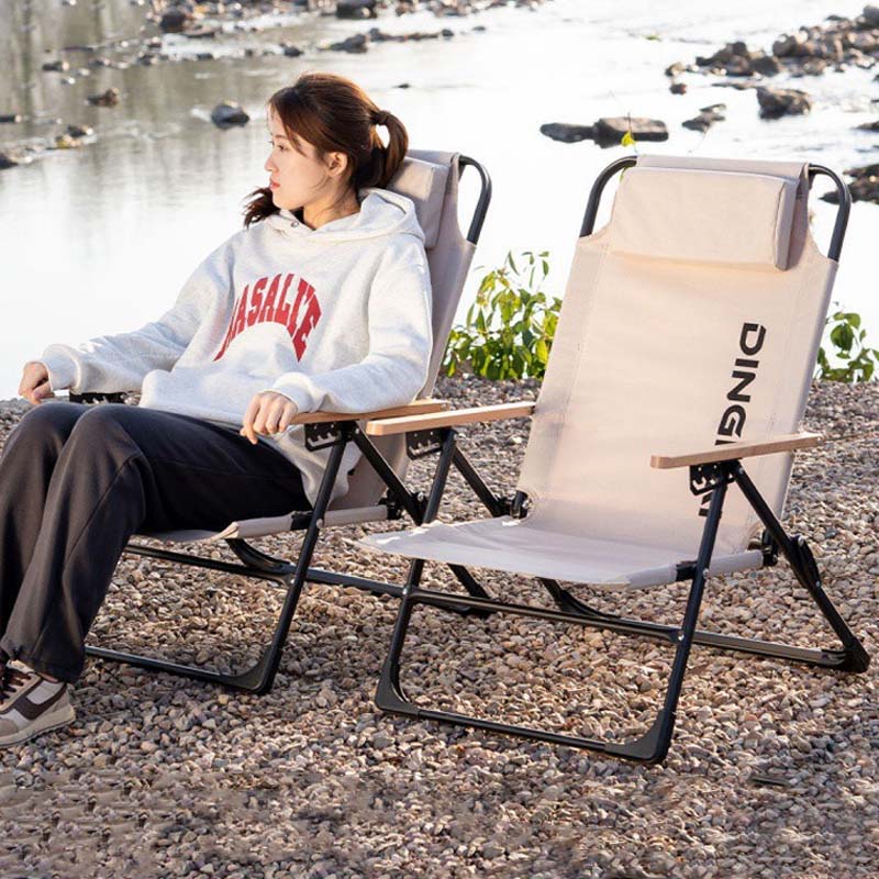 Outdoor Folding Chair Portable - مراجعة Outdoor Camping Recliner وسعره