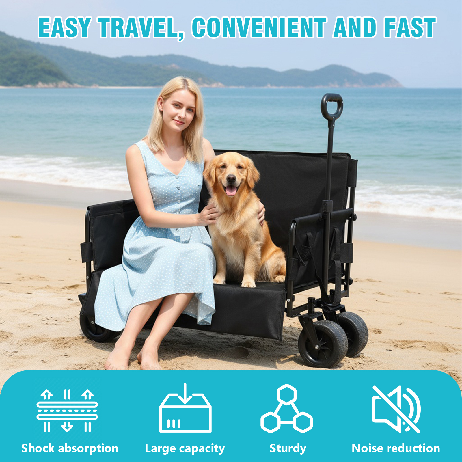 Large Capacity Collapsible Wag - مراجعة Outdoor Camping Recliner وسعره