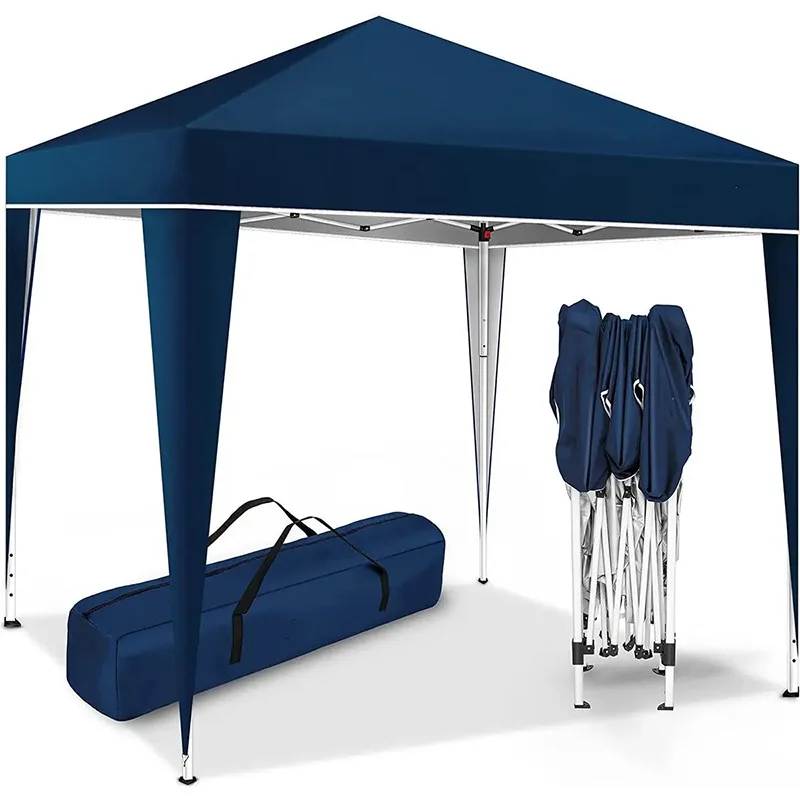 Four Corner Folding Tent 3*3 C - مراجعة Outdoor Camping Exhibition وسعره