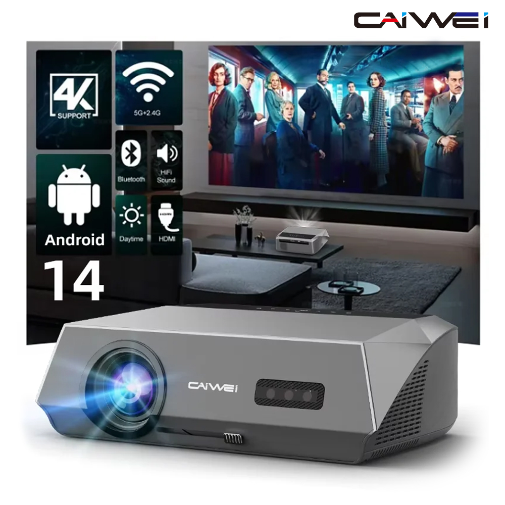 CAIWEI A10Q Projector 4K Full  - مراجعة Outdoor Camping Tv وسعره