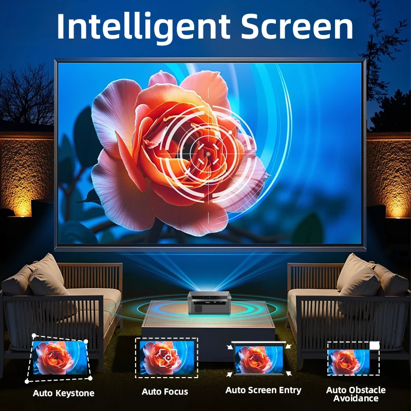 CAIWEI A10Q Projector 4K Full  - مراجعة Outdoor Camping Tv وسعره