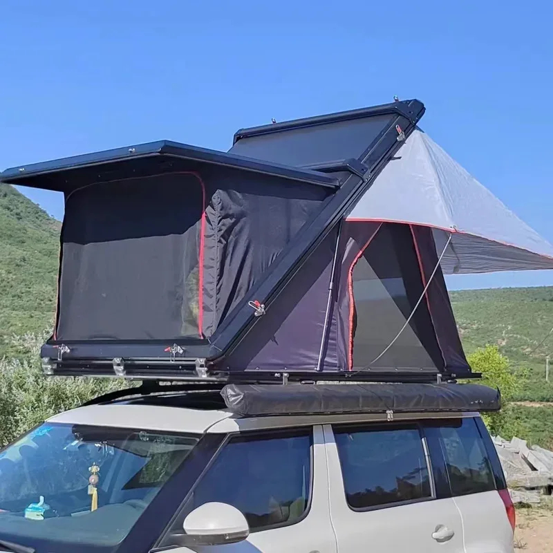 Z Shape Auto Open Roof Top Ten - مراجعة Outdoor Camping Gazebo وسعره