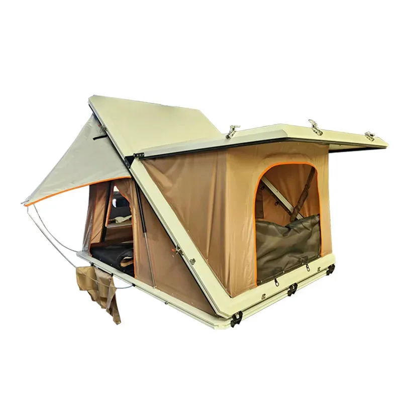 Z Shape Auto Open Roof Top Ten - مراجعة Outdoor Camping Gazebo وسعره