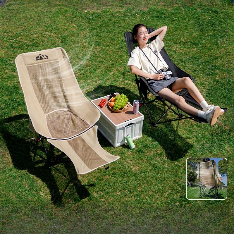 Camping Moon Chair Outdoor Fol - مراجعة Outdoor Camping Recliner وسعره