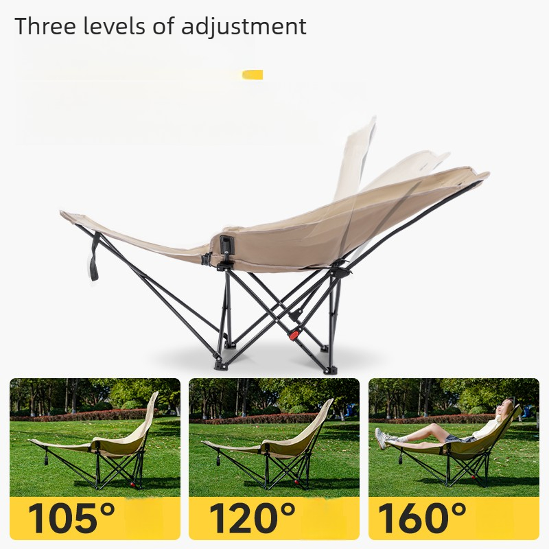 Camping Moon Chair Outdoor Fol - مراجعة Outdoor Camping Recliner وسعره