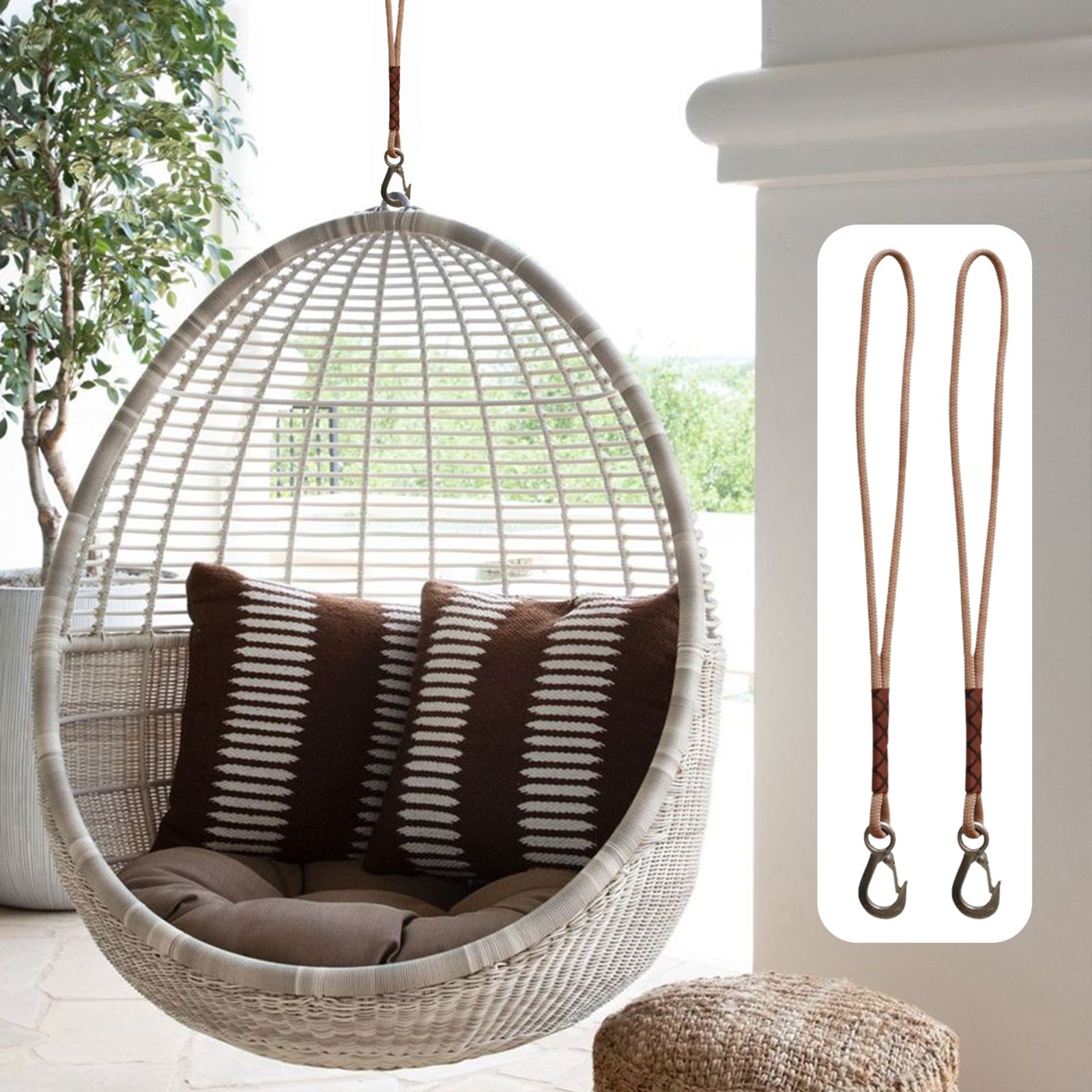 Swing Suspension Strap with He - مراجعة Camping Hammock وسعره