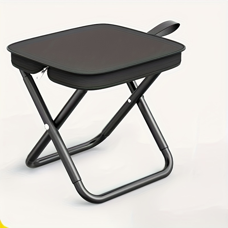 1pc Portable Folding Iron Allo - مراجعة Outdoor Camping Folding Chair وسعره