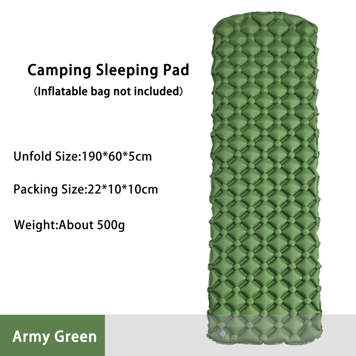 Camping Inflatable Mattress in - مراجعة Outdoor Camping Mattress وسعره