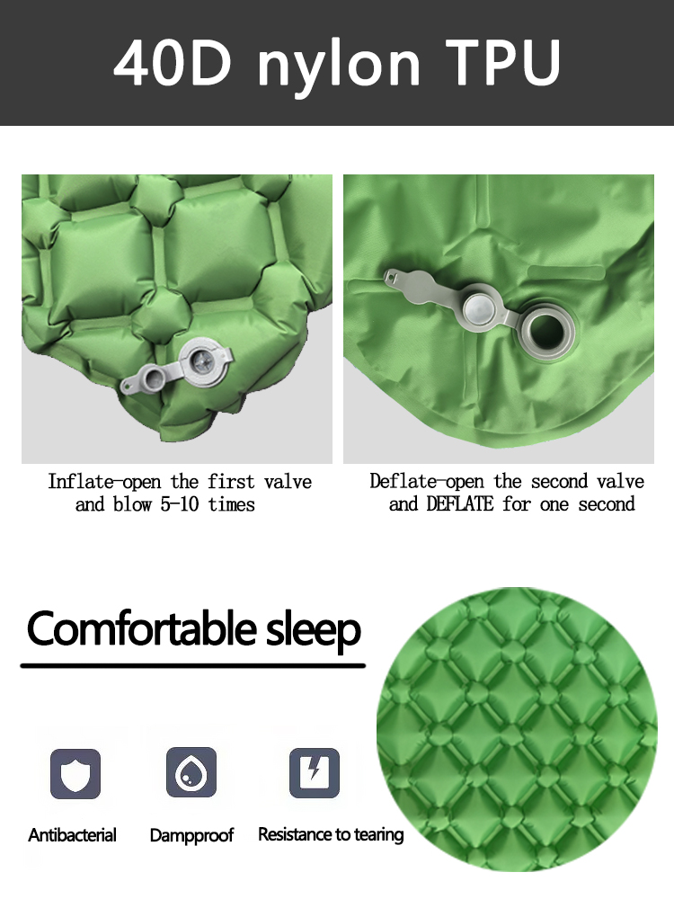 Camping Inflatable Mattress in - مراجعة Outdoor Camping Mattress وسعره