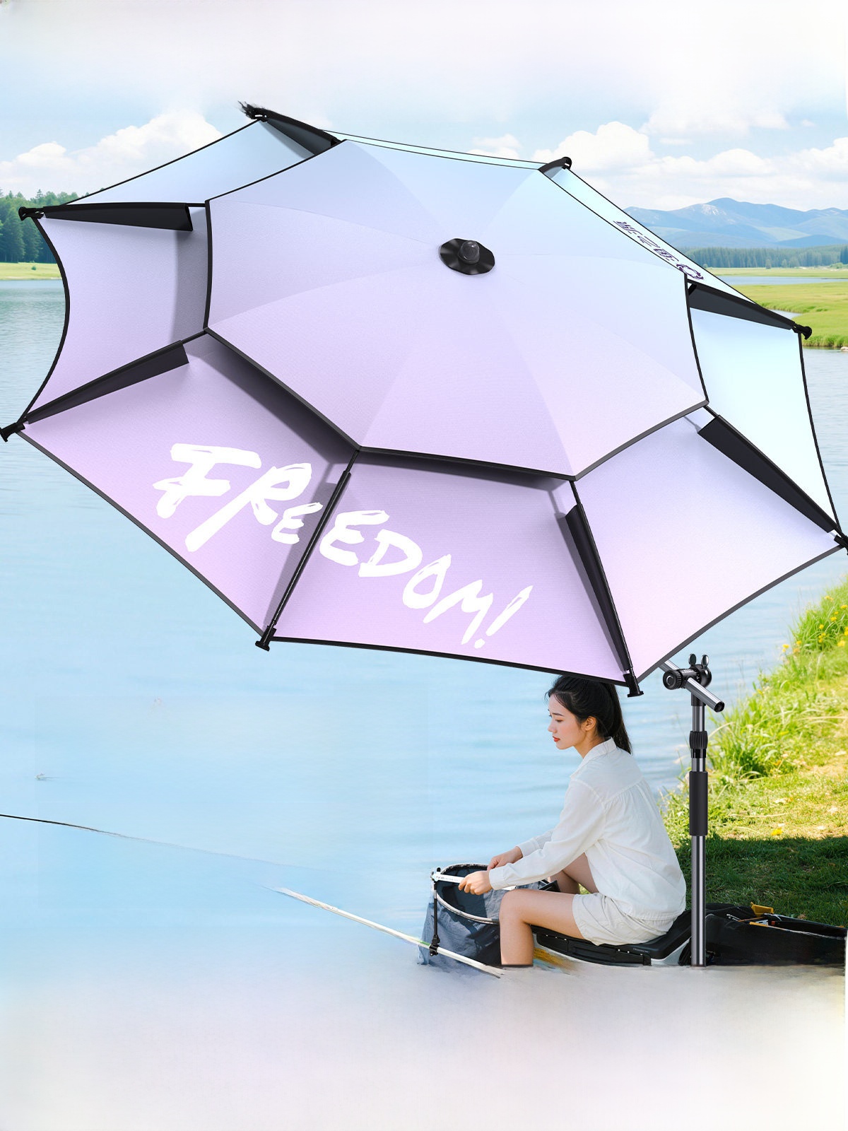 Outdoor Camping Fishing Umbrel - مراجعة Outdoor Camping Gear Brands وسعره